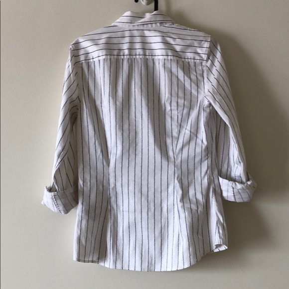 Banana republic pin stripe button down - Picture 5 of 6